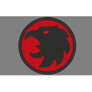 Hawkman Logo Embroidery Design